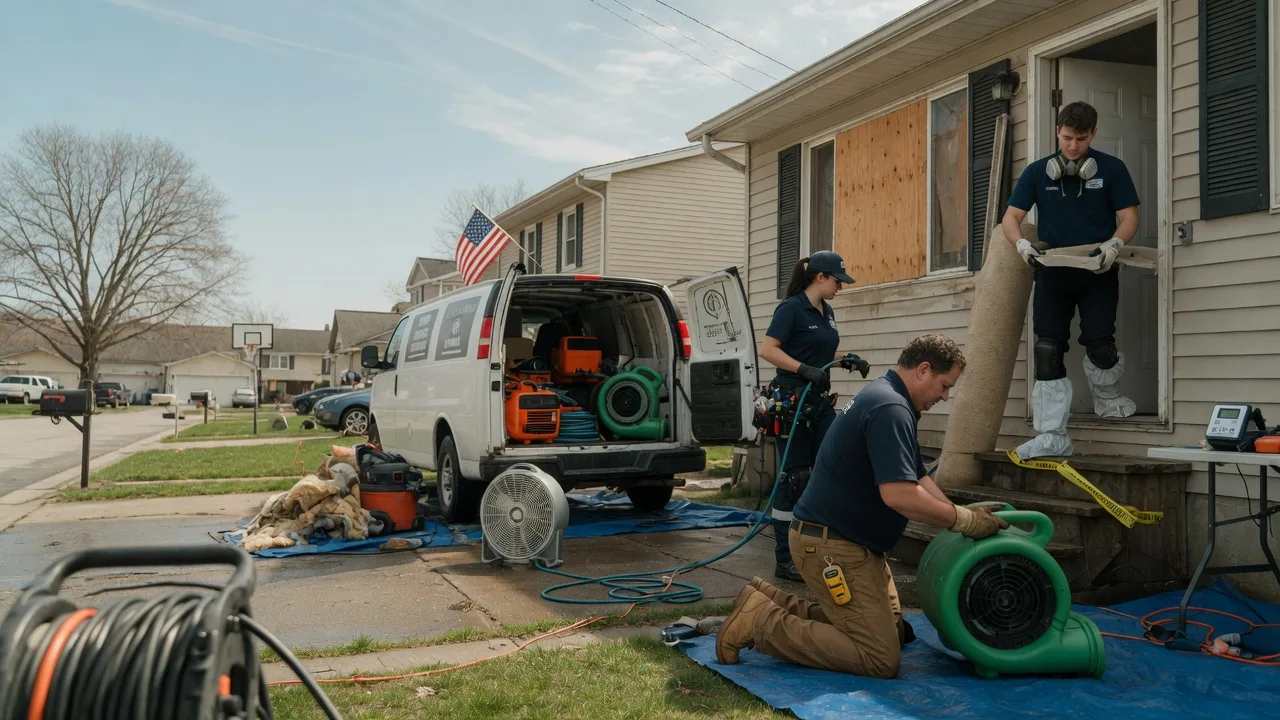 Water Damage Restoration in Coolidge, KS near me